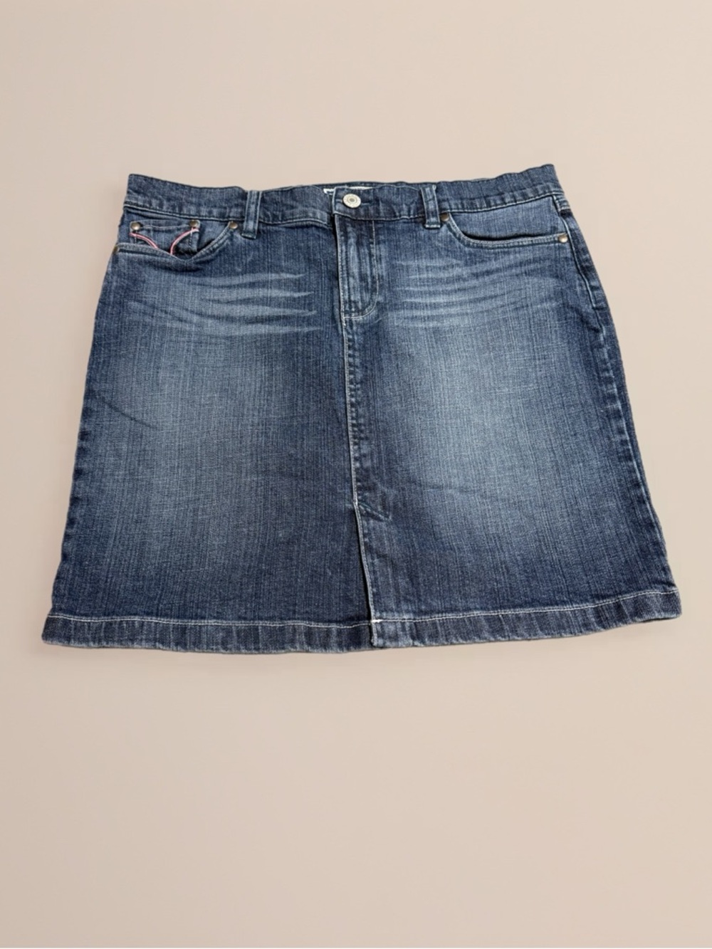 Old Navy Blue Denim Mini Skirt